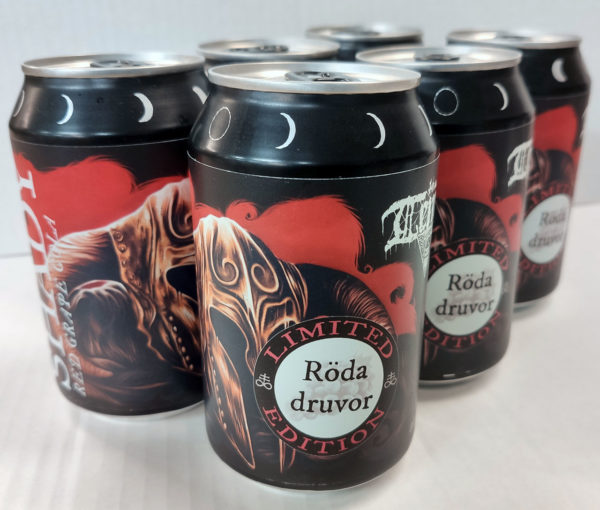 Shady Röda Druvor 6pack burk